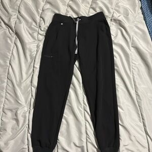 FIGS small black Zamora pants. Never worn